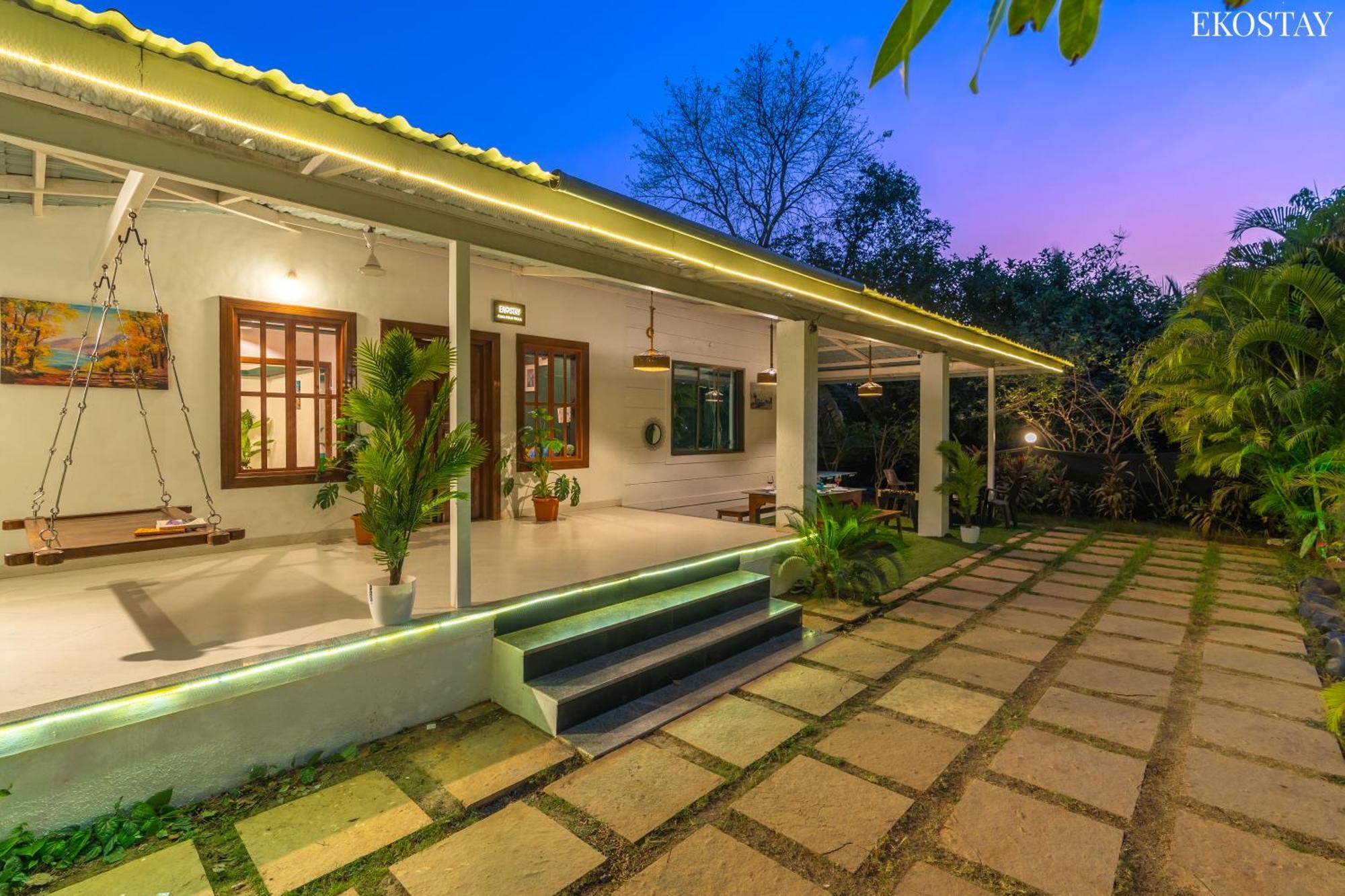Eko Stay- Casa Polo Villa Alībāg Eksteriør billede