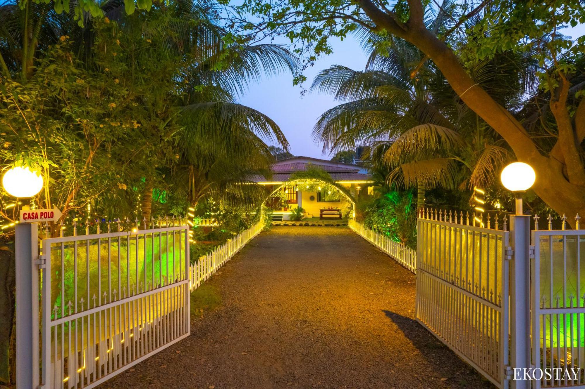 Eko Stay- Casa Polo Villa Alībāg Eksteriør billede