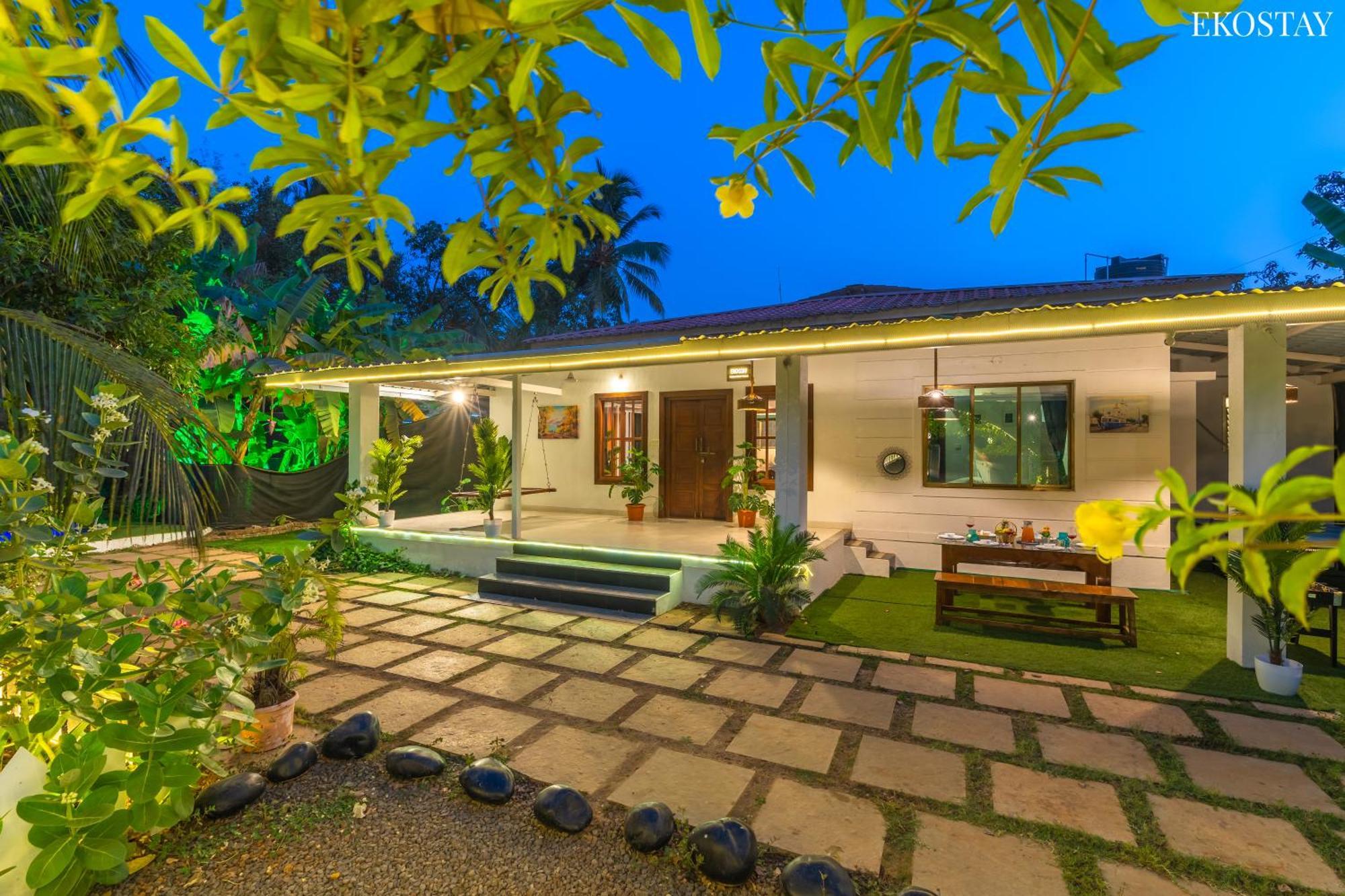 Eko Stay- Casa Polo Villa Alībāg Eksteriør billede