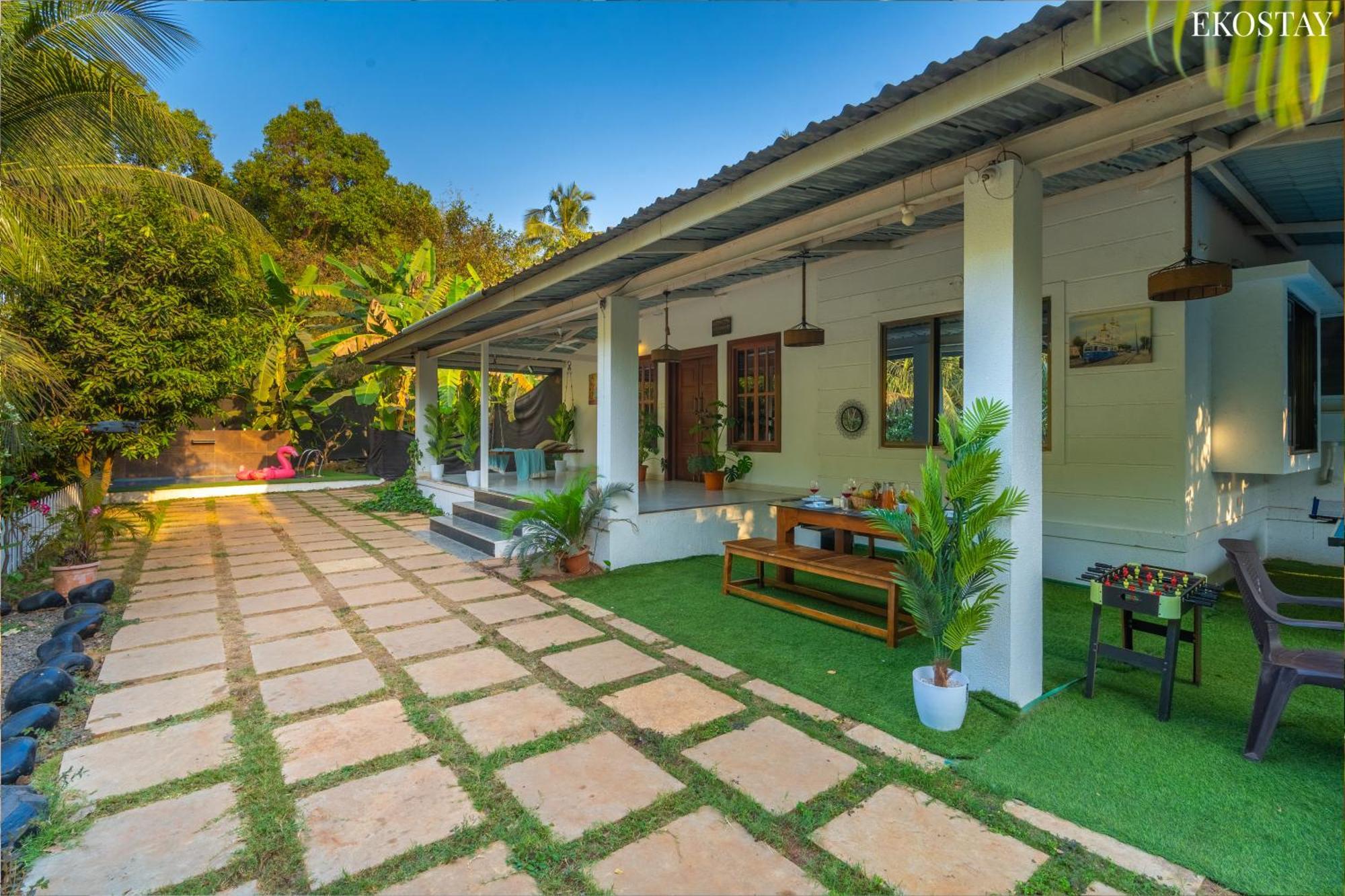 Eko Stay- Casa Polo Villa Alībāg Eksteriør billede
